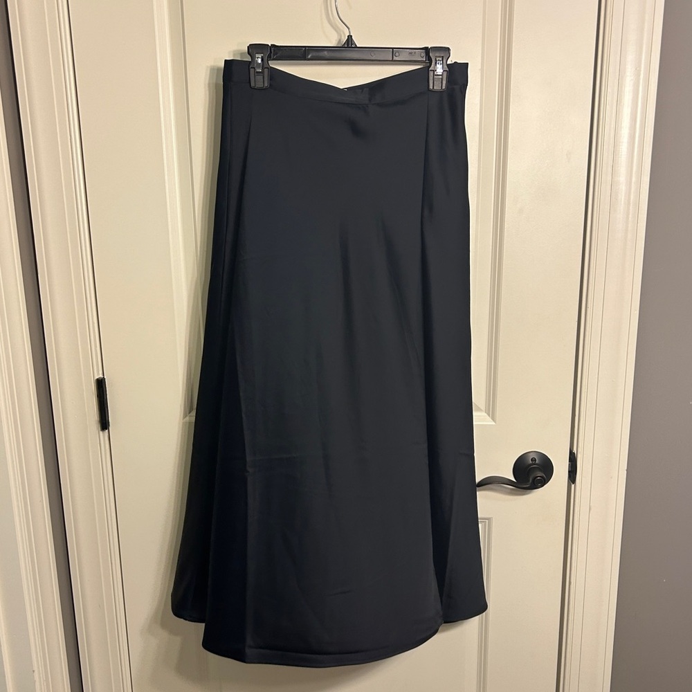 Satin skirt